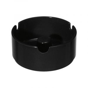 Waca 9804 Cendrier en plastique résistant au glutfest Couleur : noir