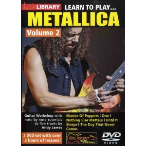 Lick library learn to play : Metallica - Volume 2