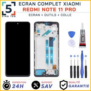 Ecran Complet Remplacement pour Xiaomi Redmi Note 11 Pro 4G 5G 2201116SG +Kit