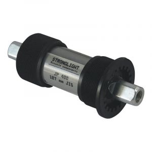 Stronglight Boîtier de pédalier Bottom Bracket Cartridge - Black / Silver - Taille 122.5 mm