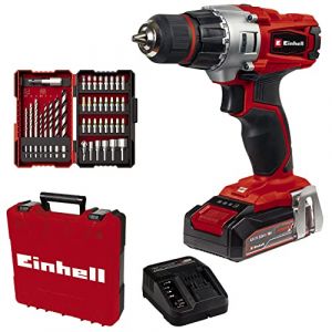 Einhell Perceuse-visseuse sans fil Power X-Change TE-CD 18/2 Li +39 (1x2,5 Ah) 4514219 18 V 2.5 Ah Li-Ion + batterie, +