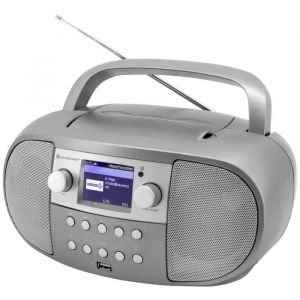 Soundmaster SCD7600TI Radio de table Internet DAB+, FM, Internet CD, DAB+, FM, USB, Bluetooth, radio internet, WiFi ave