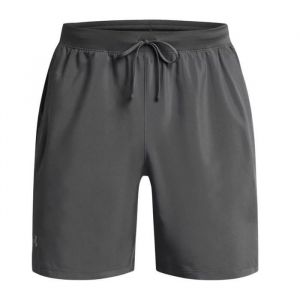 Under Armour Short Launch Run 17,8 cm non doubl&eacute; pour homme, (025) Castlerock / Castlerock / R&eacute;fl&eacute;chissant, Taille XL (TradeINN, neuf)