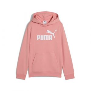 Puma Sweat fille essentials no. 1 logo hoodie tr g pink fruit