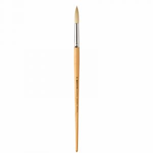 Escoda Pinceau Clasico en soies de porc Chungking, pointe ronde, série 5131 - Taille 14 - Largeur : 8,20 mm