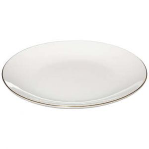 Image de Conforama Assiette dessert 19 cm Porcelaine bla