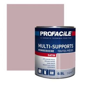 Peinture int&eacute;rieure multi-supports, PROFACILE 0.5 litre Rose Antique