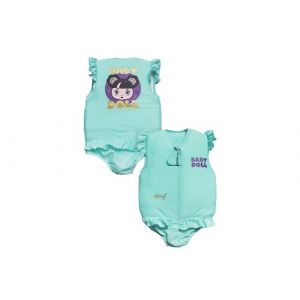 Plouf Maillot de bain flottant fille Baby Doll Taille 5