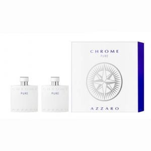 Image de Azzaro Chrome Pure - Coffret eau de toilette et après rasage