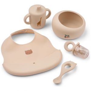 Liewood Set Repas 5 Pièces Mileah - Apple Blossom
