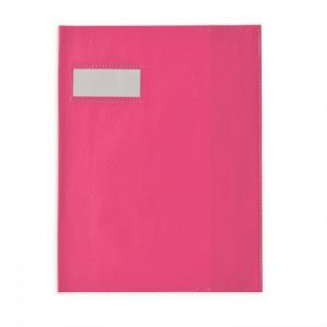 Image de Elba 400021212 - Protège-cahier SMS, 17x22, en PVC 12/100e, coloris rose