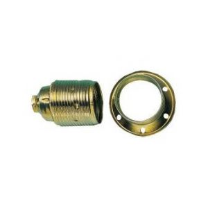 FP Douille ampoule E14, MetallAussengew.mantel m. (Par 10)