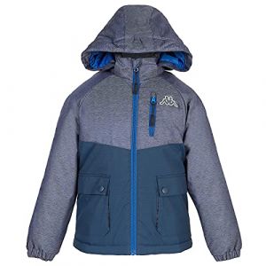 Kappa BTS Cabot Veste, Bleu, 10 años Mixte Enfant
