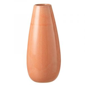 Prix Vase en Céramique Design Uni Rond 48cm Orange