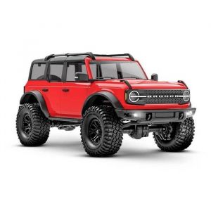 Traxxas Voiture radiocommandée TRX-4M Ford Bronco 1/18 rouge