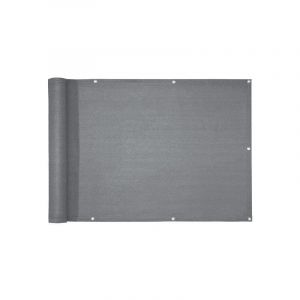 Protection anti regard ultra résistante Pour jardin et balcon Gris 90 x 500 cm