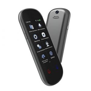 Avizar Traducteur IA vocal photo 139 langues Cam&eacute;ra 8MP Ultra compact Noir