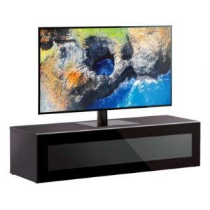 Meliconi Meuble TV L.120 cm MEMPHIS Gris/noir