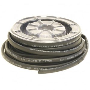 Bihr Bobine gaine thermorétractable 4.8mm noire longueur 12m