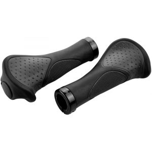 Ergotec Poignées Frisco 2 140 / 95 mm Black / Grey