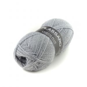 Fil à tricoter Layette Plus - Plassard 11 Gris - 11 Gris