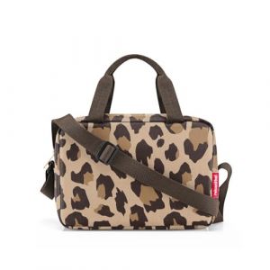 Reisenthel Coolerbag-to-go Petit Sac Isotherme &agrave; bandouli&egrave;re Id&eacute;al pour Les Pique-niques, Le Bureau et Les d&eacute;placements, L&eacute;o Macchiato, Regular, Sac Isotherme &agrave; emporter