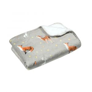 Plaid enfant Ferdinand Naturel – 70 x 100 cm – Doux et chaud