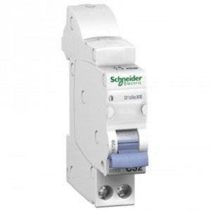 Schneider Electric Disjoncteur DUOLINE D'clic XE 2A