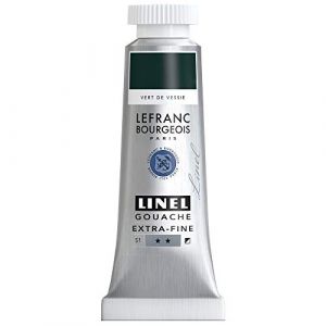 Lefranc & bourgeois Gouache Linel extra fine 14ml tube vert de vessie