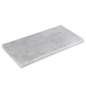 Margelle De Piscine 61x33x3cm Pierre Naturelle Atlas Gris Bord 1/2 Rond
