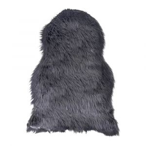 Tapis de décoration peau d'agneau artificielle House Nordic