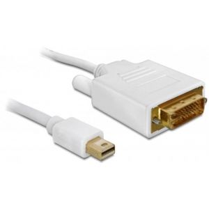 Image de Delock 82918 - Câble mini Displayport mâle vers DVI 24+1 mâle 2 m