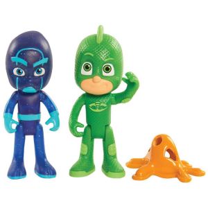 Giochi Preziosi Set 2 Figurines 7.5 Cm Pyjamasques-Mod&egrave;le Al&eacute;atoire, PJM19