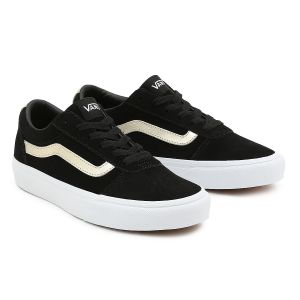 Image de Vans Femme Basket, Daim Métallique Noir Doré, 39 EU