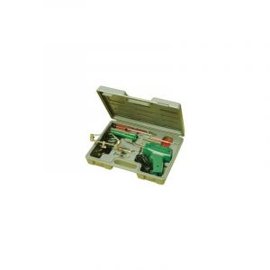 Salki Kit de Soudage - Trousse avec Fers à Souder d'Étain 100W et 30W, Support et Pointes Interchangeables 4290142 Vert