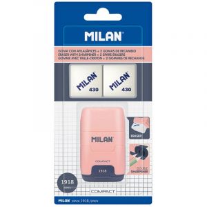 Image de FACTIS Bym10140sncp, Feuilleton Milan Rose avec Deux élastiques sous Blister Mixte Enfant, Taille Unique