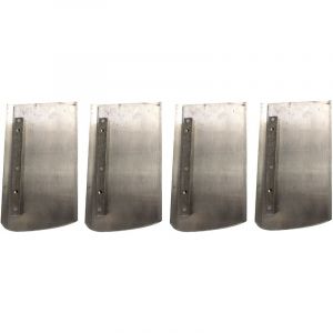 Varan Motors	 Motors - LAME-S60 4 Pales de finition pour truelle mécanique (225x125mm), lames lisseuse mécanique