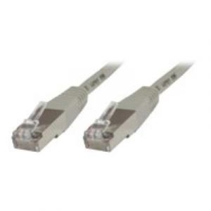 Image de MicroConnect 0.25m Cat5e RJ-45 - 0,25 m - Cat5e - f/utp (ftp) - RJ-45 - RJ-45 - Gris (B-FTP50025)