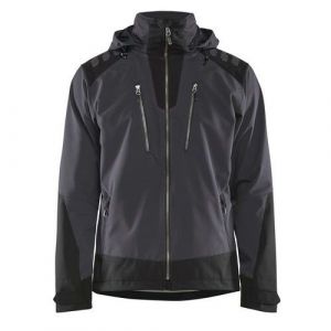 Blaklader Veste softshell 4749 stretch 2d gris foncénoir taille m - gris foncé / noir