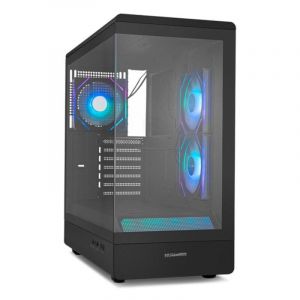 Nox Semitorre Hummer Signal ARGB Negra ATX/Micro ATX Cristal Templado