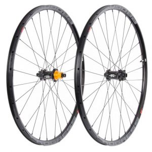 Progress Paire Roues Vtt Evo 29´´ Disc Tubeless 15 x 100 / 12 x 142 mm Black