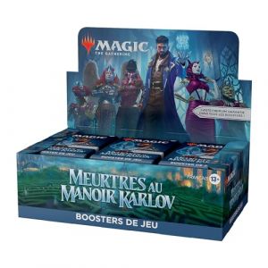 Magic the Gathering Boîte de boosters de jeu Magic: The Gathering Meurtres au manoir Karlov - 36 boosters