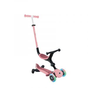 Globber GO•UP Active Lights 360 - Trottinette évolutive 3 Roues avec siège et Module 360 - Enfants dès 15 Mois -Vert Menthe
