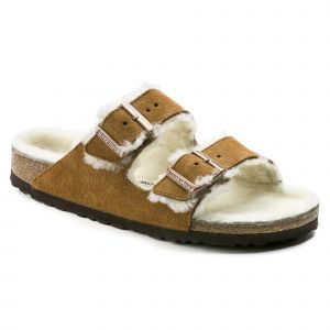 Birkenstock Arizona Suede Leather (regular) mink