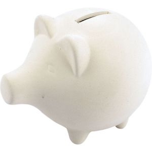Creotime Tirelires cochon 11 x 14 cm - 10 pcs