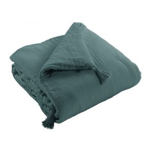 Easy Dort Bout de lit gaze de coton uni 90x200 cm