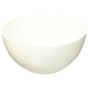 Asa 1969013 x (Table Bol en c&eacute;ramique Blanc Brillant 21 x 21 x 4