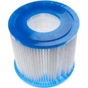 Vhbw Cartouche filtrante type VII remplacement pour Summer Waves P57100102 pour spa, bain à remous - Filtre de rechange bleu / blanc