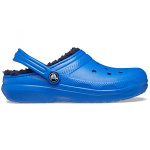 Crocs Sabots b&eacute;b&eacute; Classic Lined - Blue Bolt - Enfant - Homme - Doublure douce et chaude