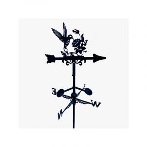 QEM - Girouette de toit style flèche modèle Colibri avec support universel